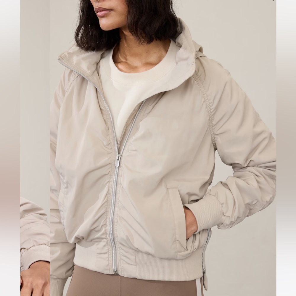 Athleta Jet Set Bomber Barely used.
